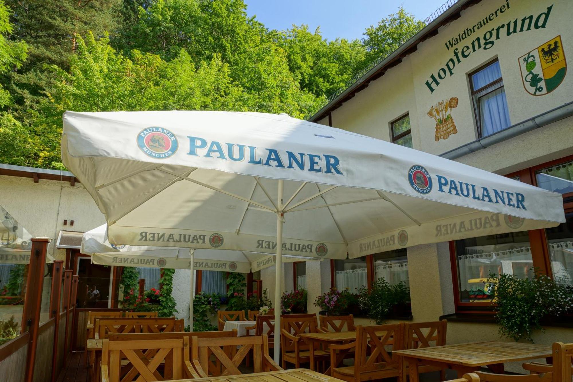 Hopfengrund Hotel Arnstadt Bagian luar foto